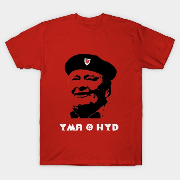 Yma O Hyd, Daffyd Iwan, Welsh Warrior T-Shirt by Teessential